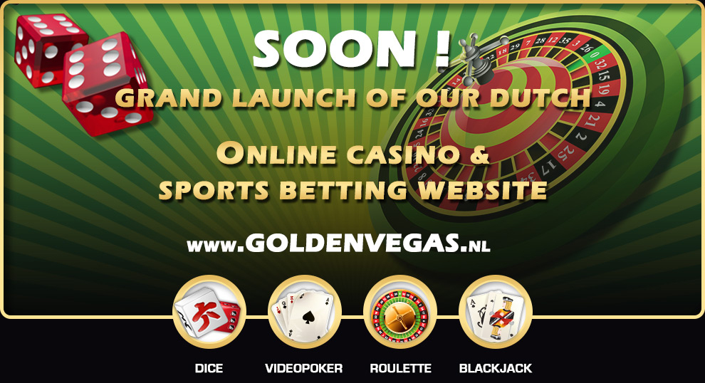 Dice en diceslot games, roulette, blackjack andn videopker casino games at Goldenvegas.nl