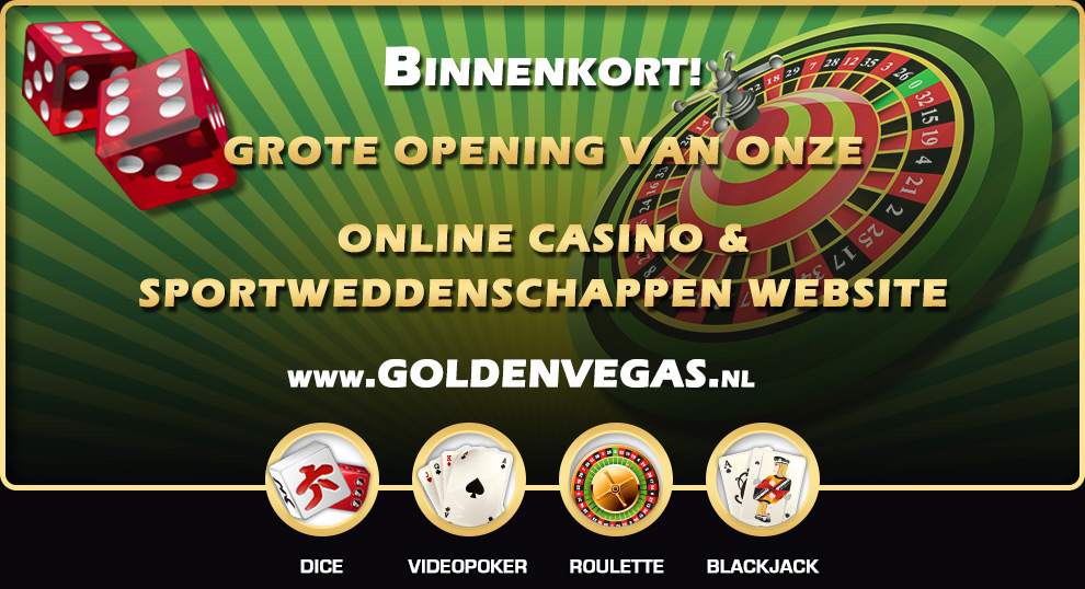 Dice en diceslot spellen, roulette, blackjack en videopoker spellen van Goldenvegas.nl